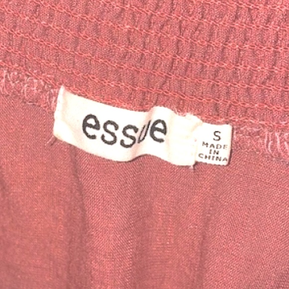 Off The Shoulder Bell Sleeve Ruffle Crop - Picture 2 of 3